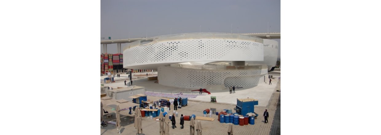 Den lille Havfrue er nu fremme ved den danske pavillion i Expo i Shanghai.