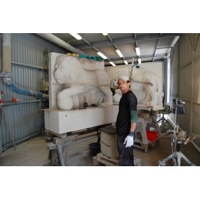 Produktion p� vores v�rksted.