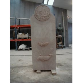 Assistentens Kirkeg�rd, nyhugning af gravmonument