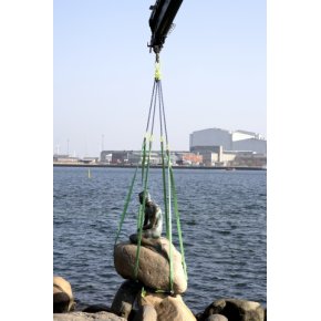 Den lille Havfrue flyttes til Expo i Kina.