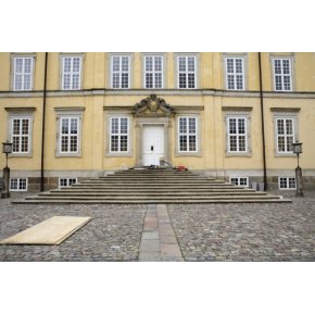 Frederiksberg slot, renovering af trappe